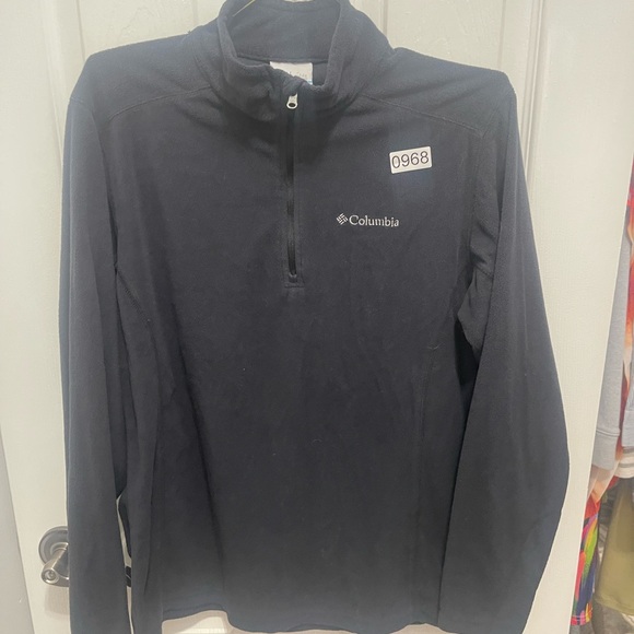 Columbia Tops - Columbia Black Quarter-Zip Pullover